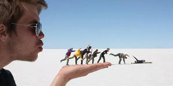 30 Fotos com Perspectiva Forçada