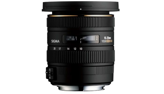 Sigma Lente esférica de 10 a 20 mm f3.5 EX DC HSM ELD SLD para câmeras digitais Nikon SLR