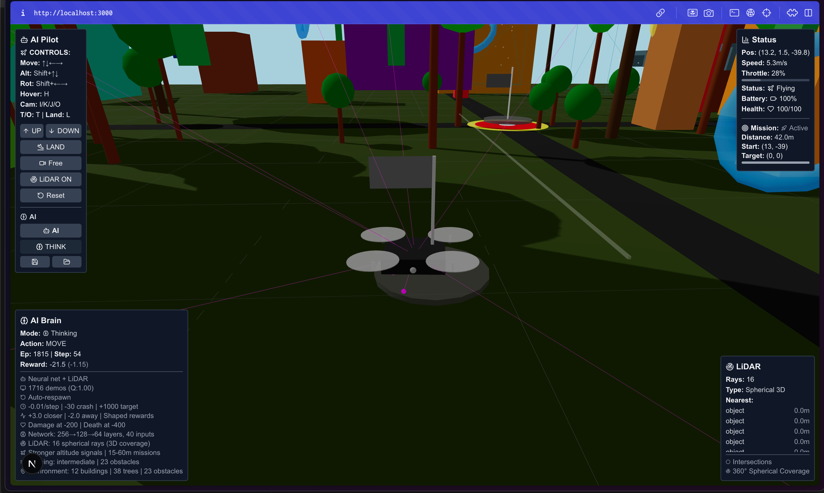 Autonomous LiDaR Drone