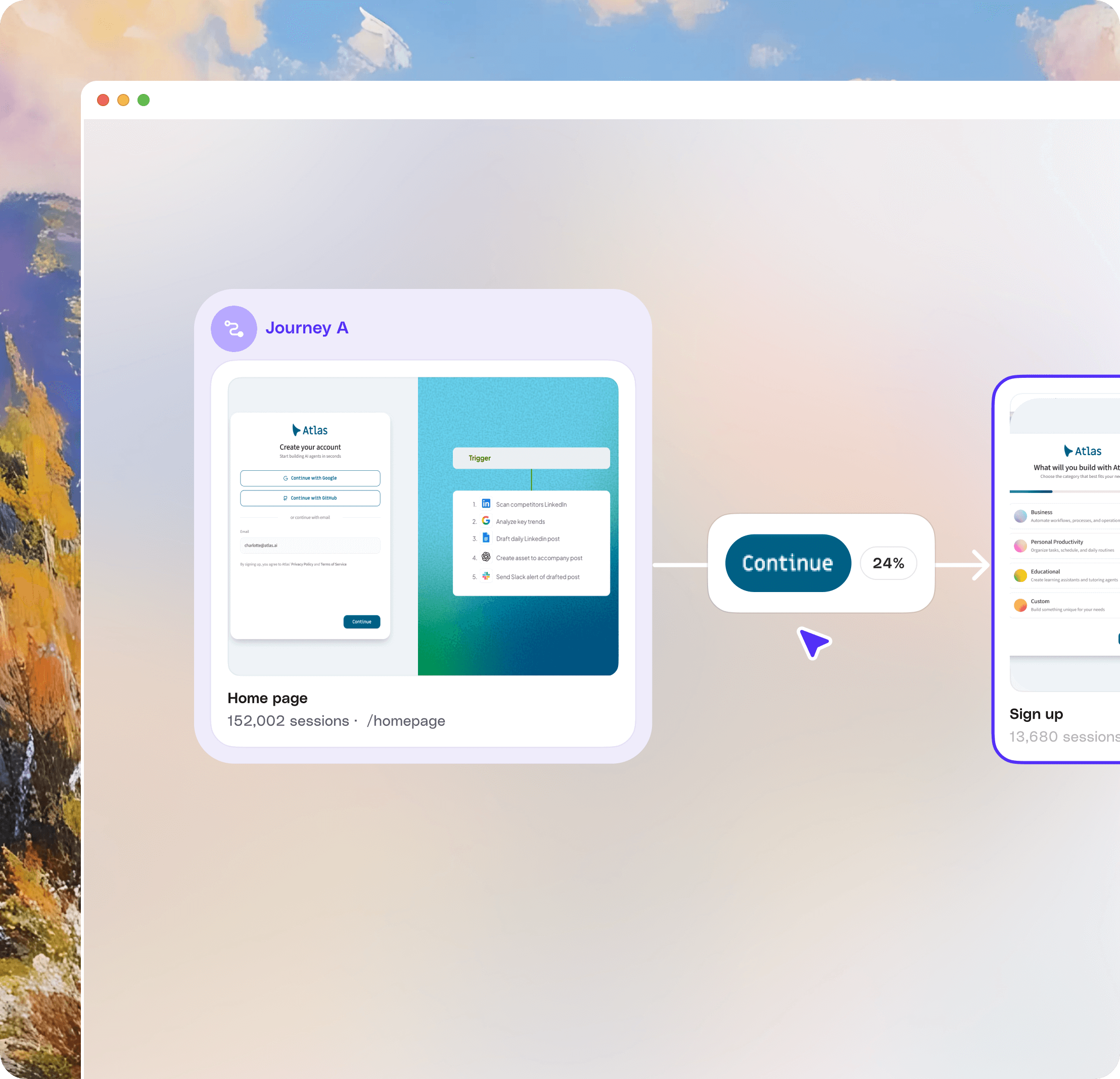 Track every button illustration