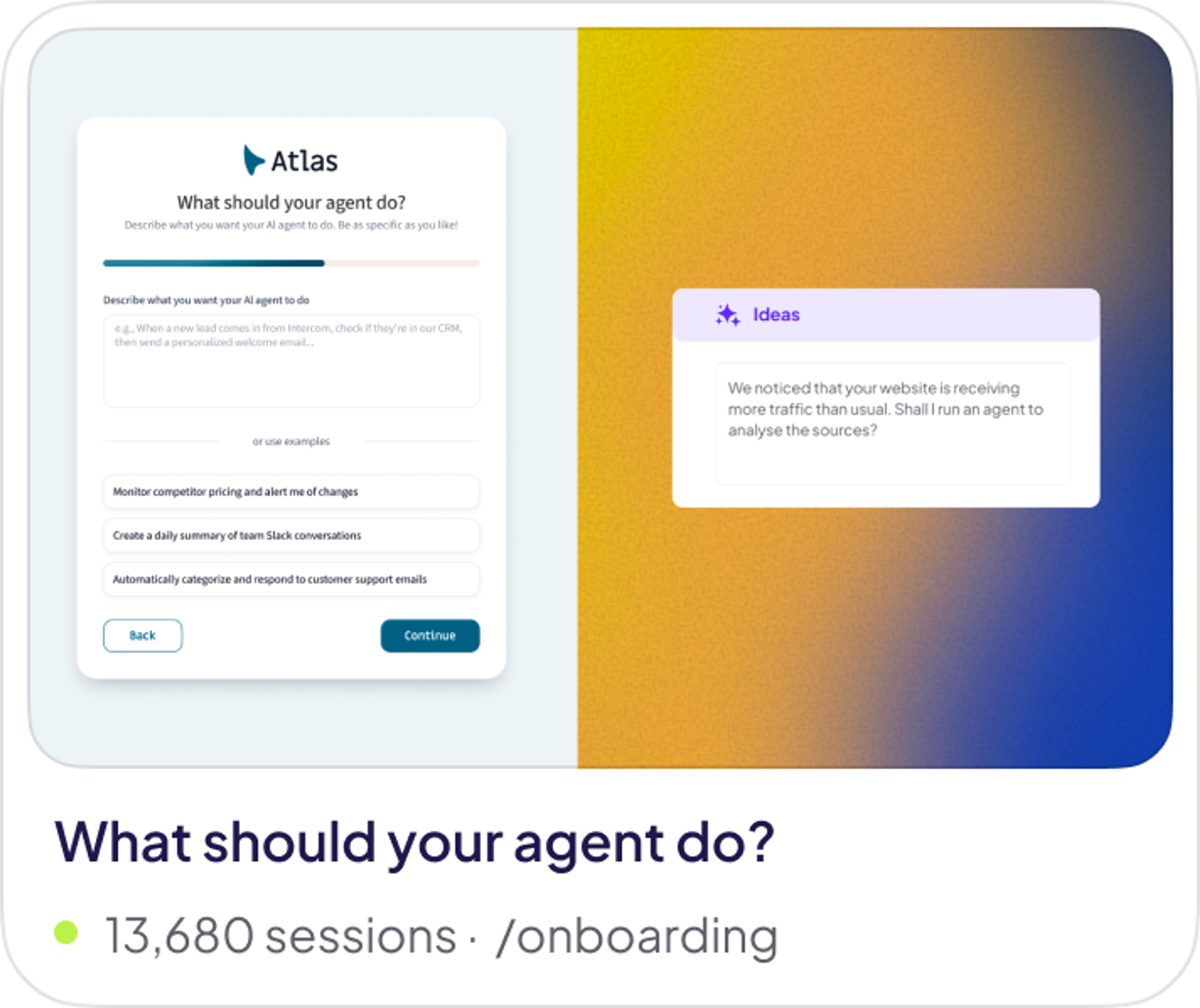 What should your agent do screenshot