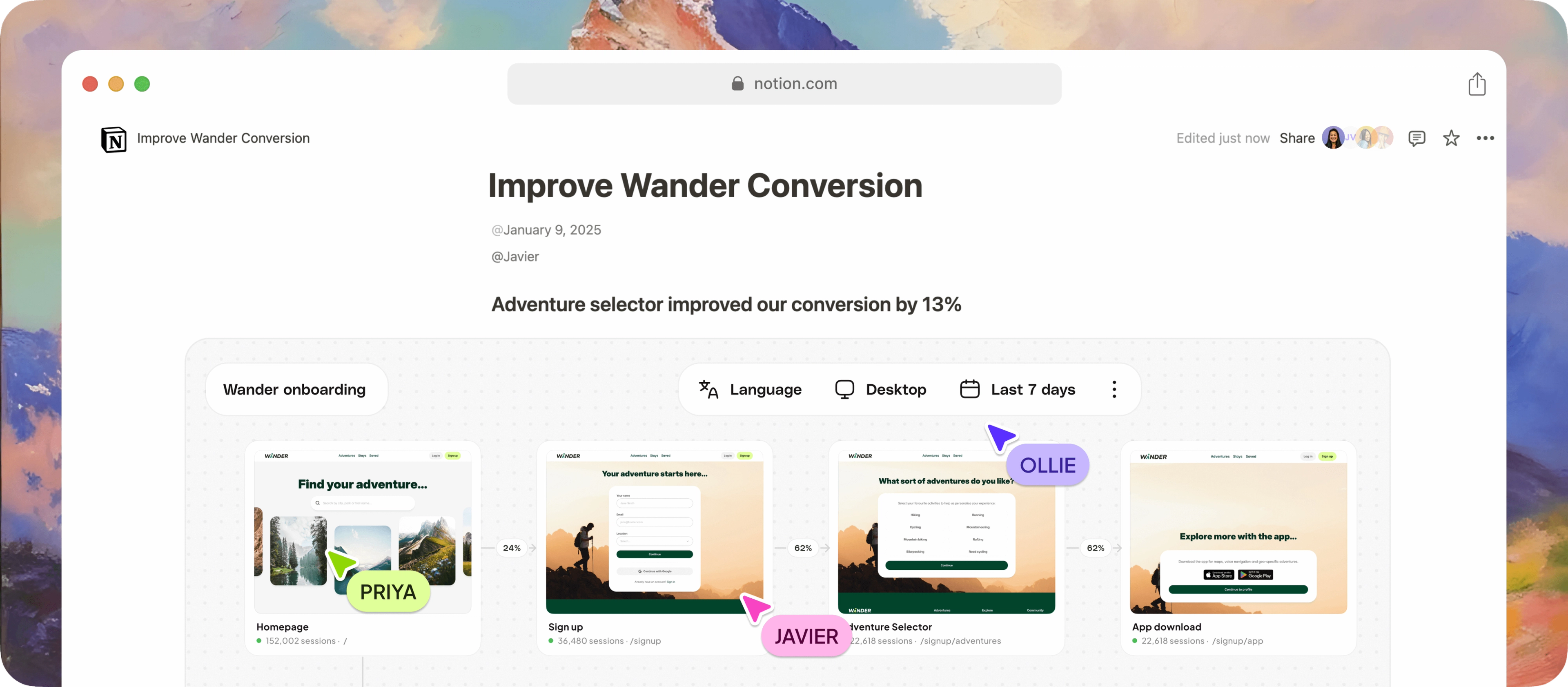 Full width image