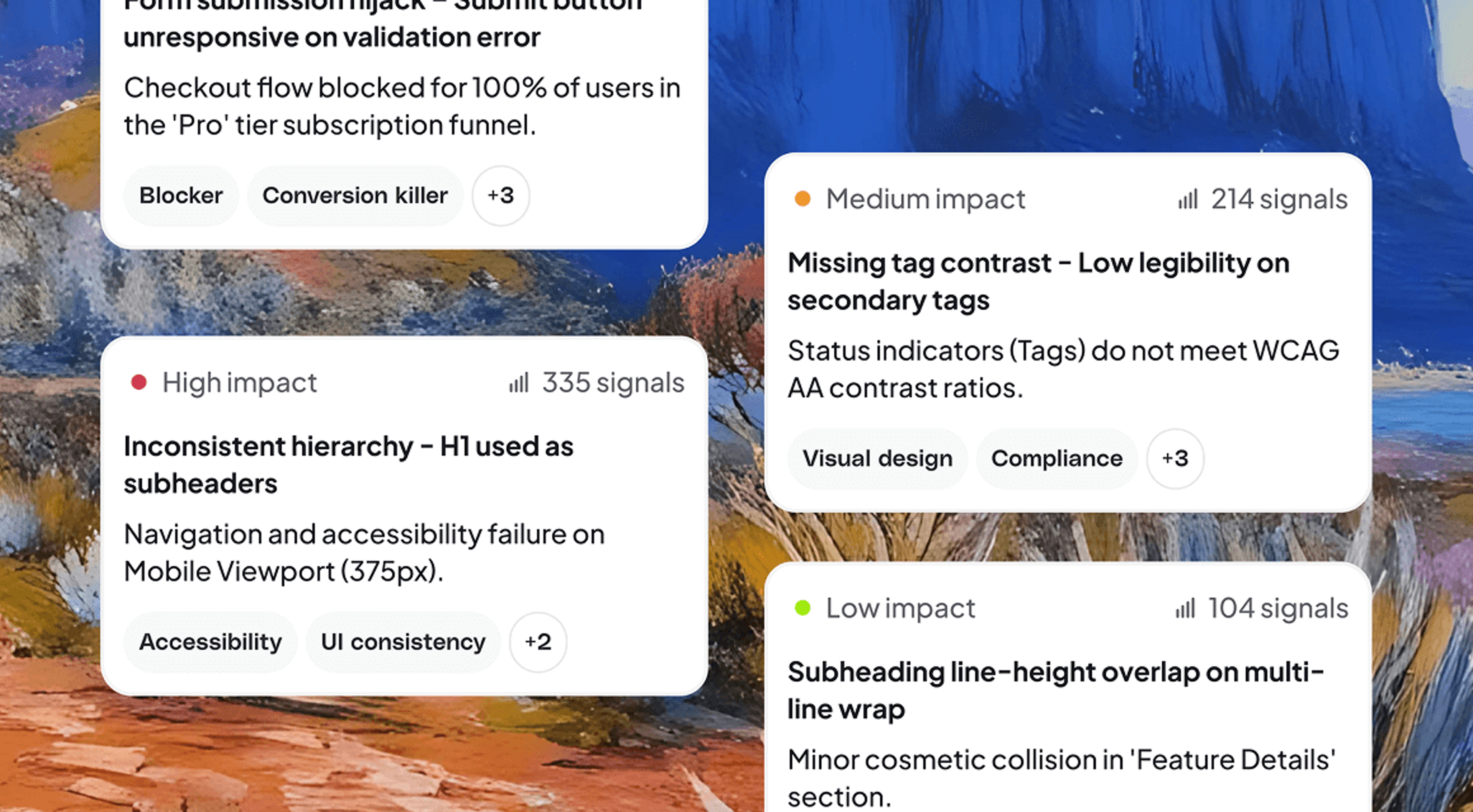 Prioritize fixes