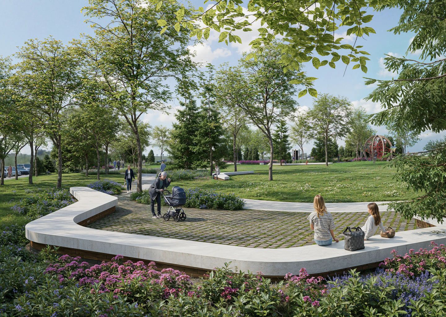 St. Mina Garden Desktop