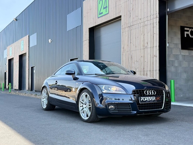 AUDI TT 3.2 V6 250 BVM6 PACK S-LINE CARBONE - Garantie 6 mois / Quattro / Pack S-line ext / Pack Carbone d'origine / GPS / Full cuir