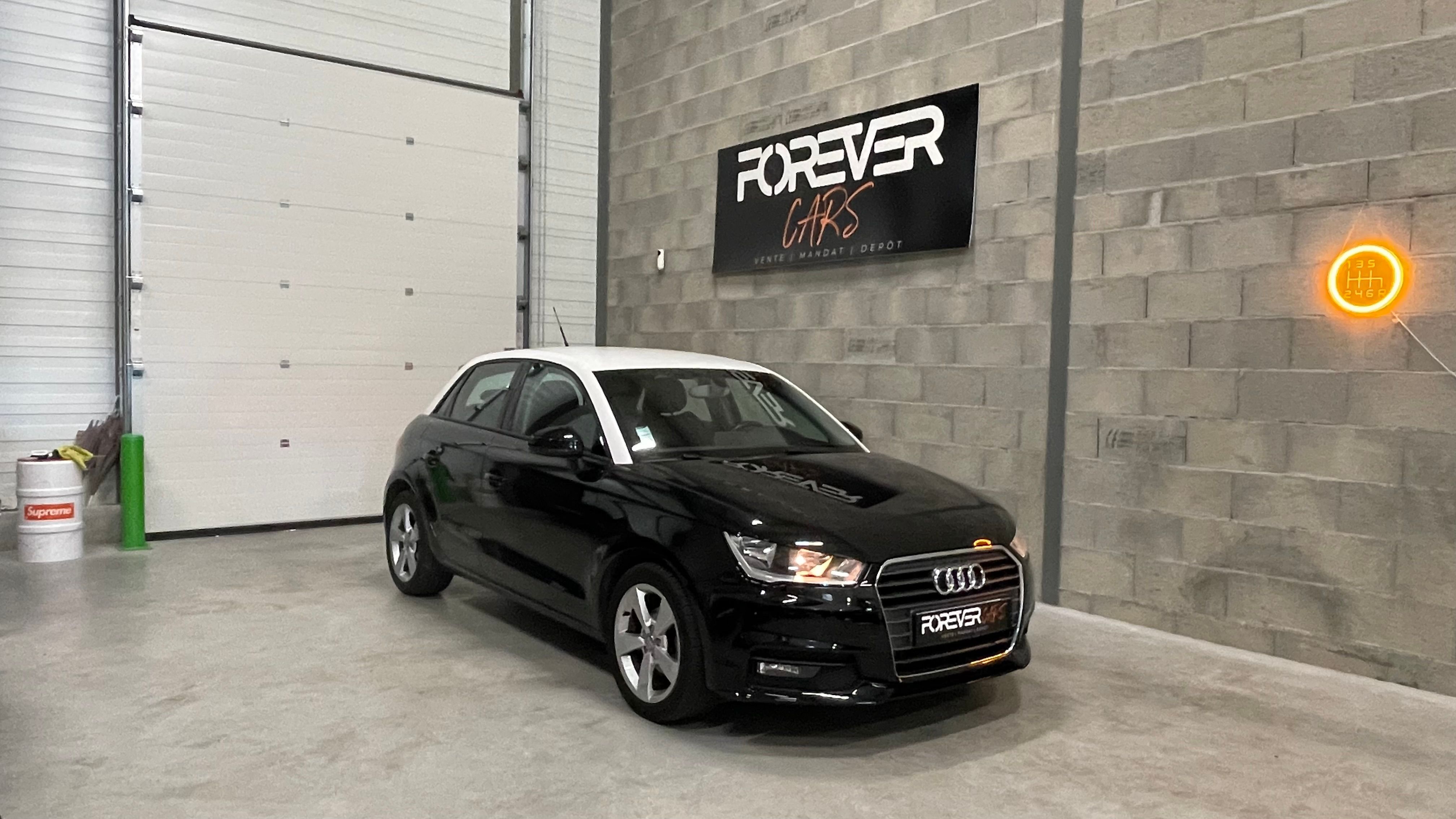 AUDI A1 SPORTBACK 1.4 TDI 90 AMBITION S-TRONIC 7 - Garantie 6 mois / Régulateur de vitesse / Palettes au volant / Aide parking A1