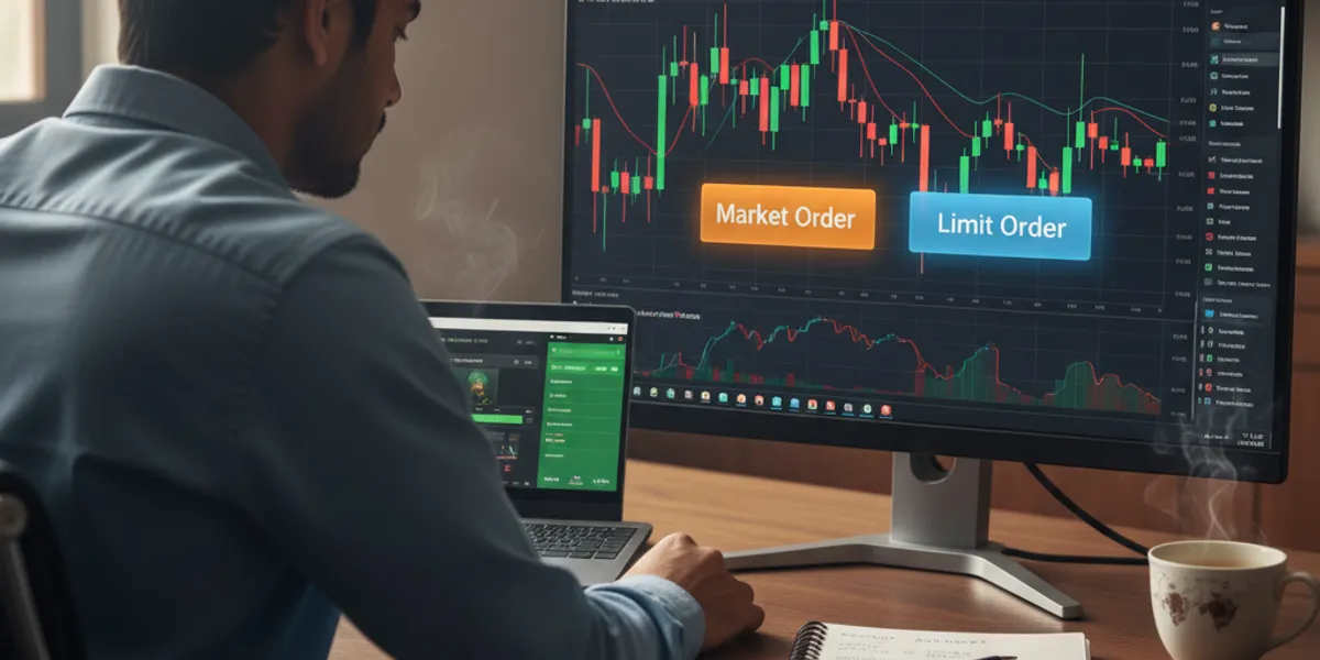 Market order vs limit order: Key differences every trader should know
