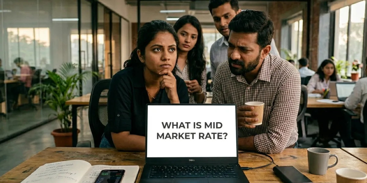What is the mid-market rate and why does it matter?