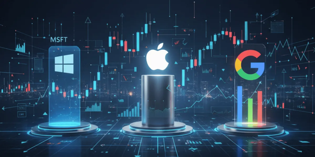 Microsoft vs Apple vs Google: Best megacap stock 2026