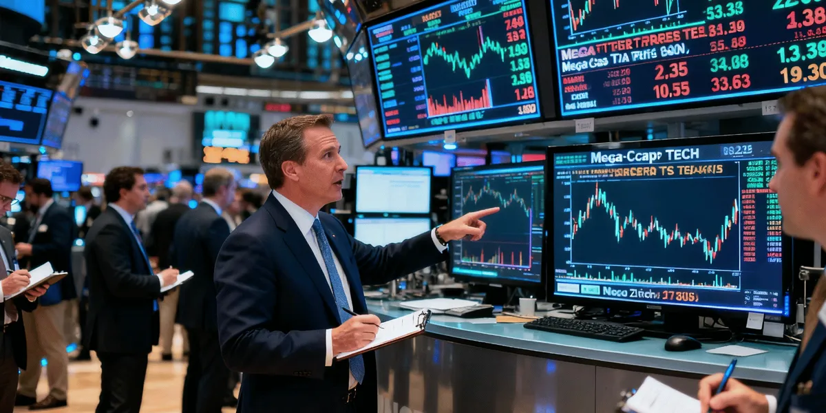 Mega-cap tech rally pauses, futures dip as traders eye fed rate signals