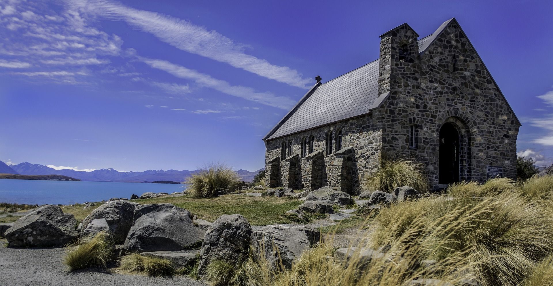 The Church of the Good Shepherd on the shore of Lake Tekapo