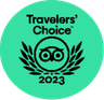 2023 Tripadvisor Travelers' Choice Award