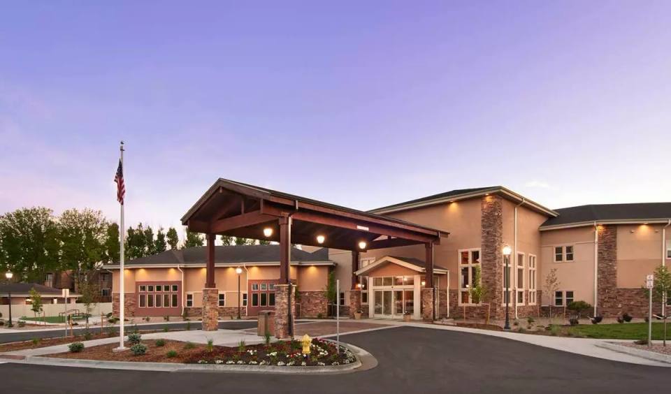 Front exterior view of The Gardens on Quail