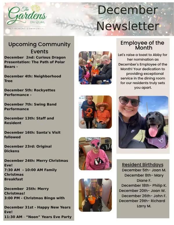 December 24 Newsletter