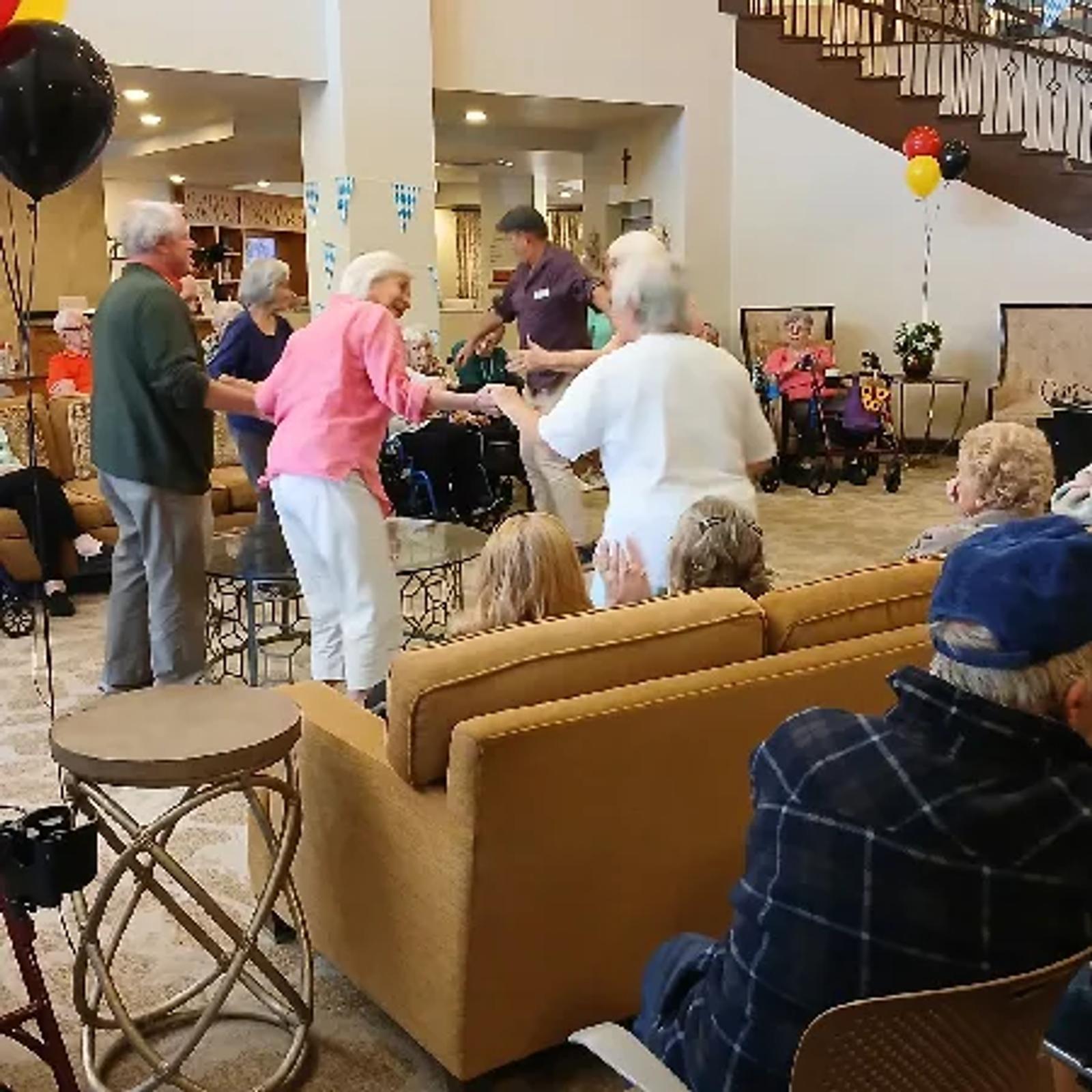 Community dance celebration