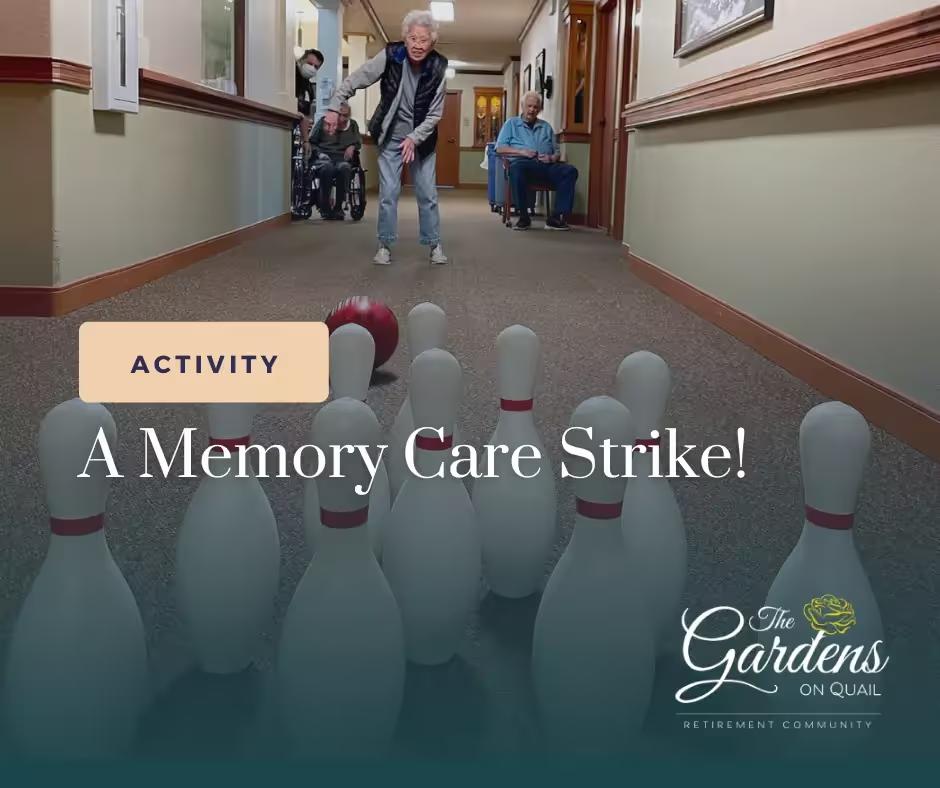 Hallway Bowling: A Memory Care Strike!