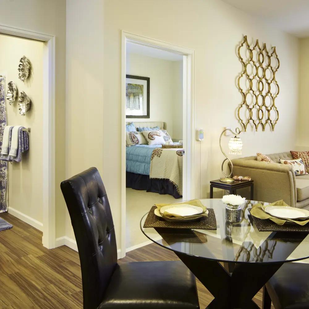 Resident apartment at StoneBridge Senior Living