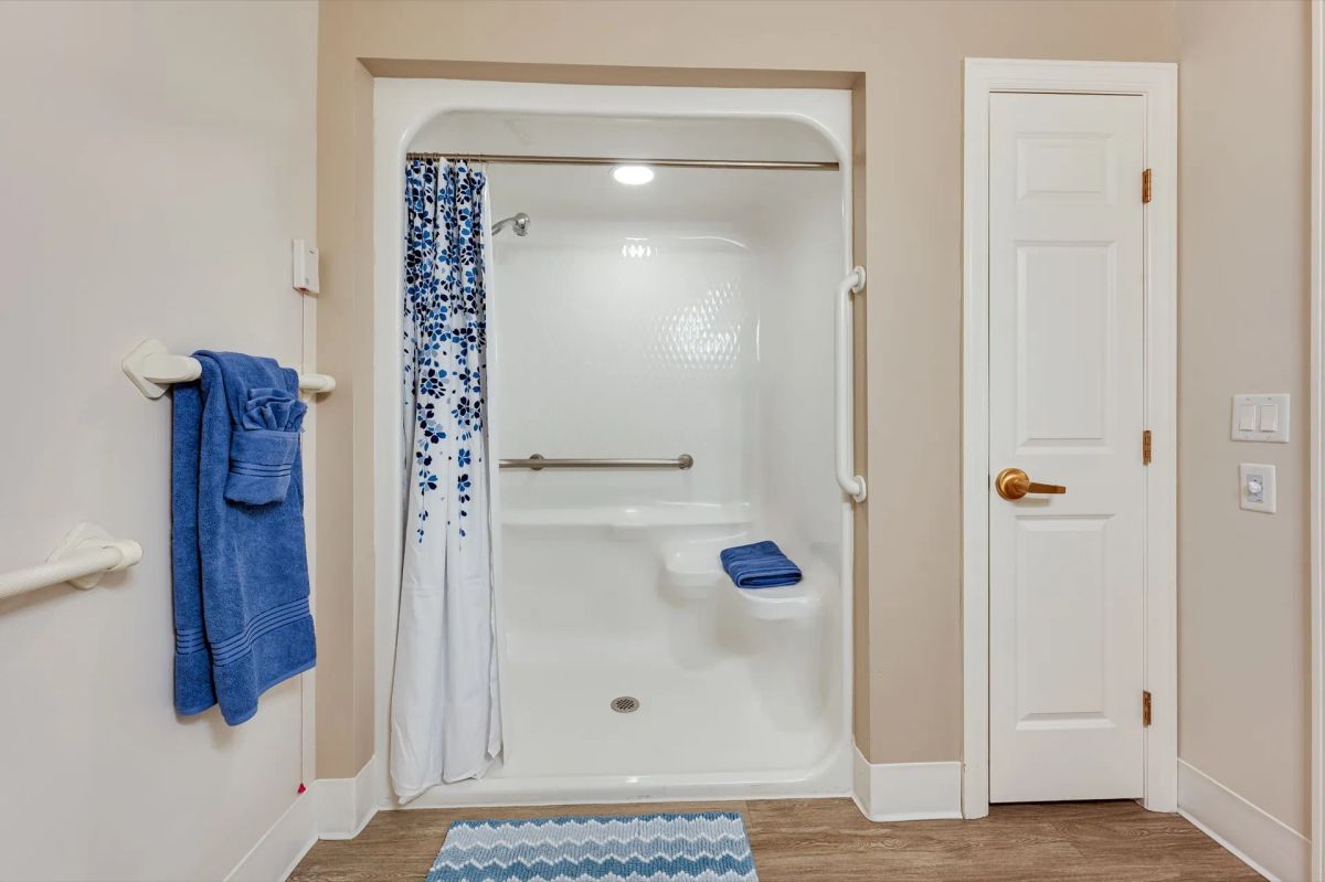 Lakewood resident room view at Bear Creek for assisted living and memory care planning.