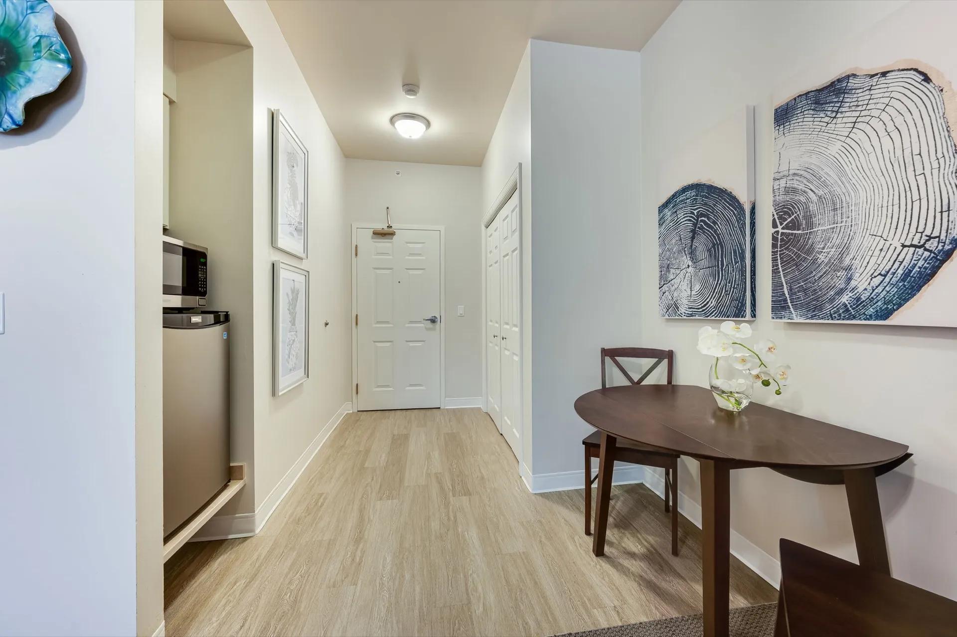 Bear Creek Assisted Living apartment interior view