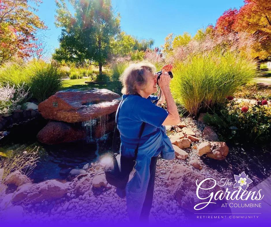 Framing Nature: Gardens on Columbine’s Photography Club Takes on Our Garden