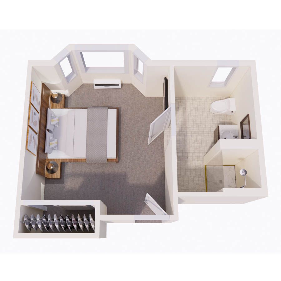 Additional floor plan layout at Gardens at Columbine