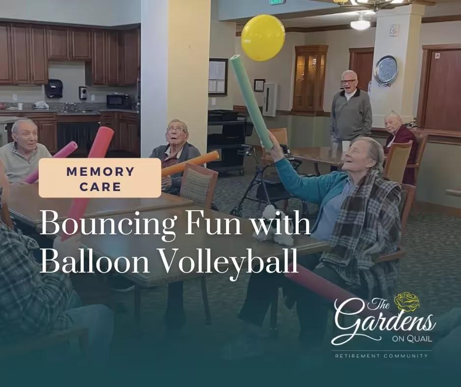 Bouncing Fun with Balloon Volleyball