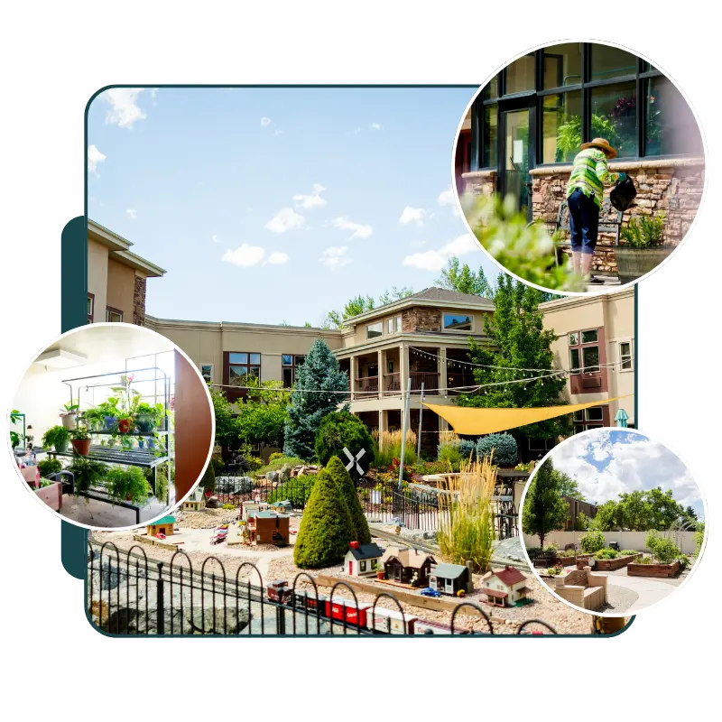 Resident amenities at The Gardens on Quail