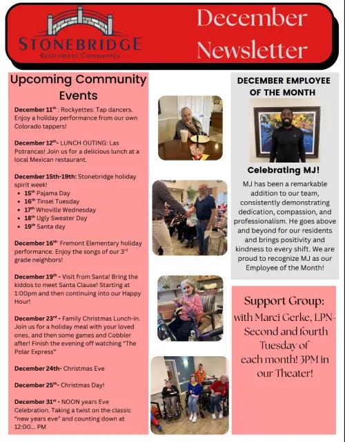 December 25 Newsletter