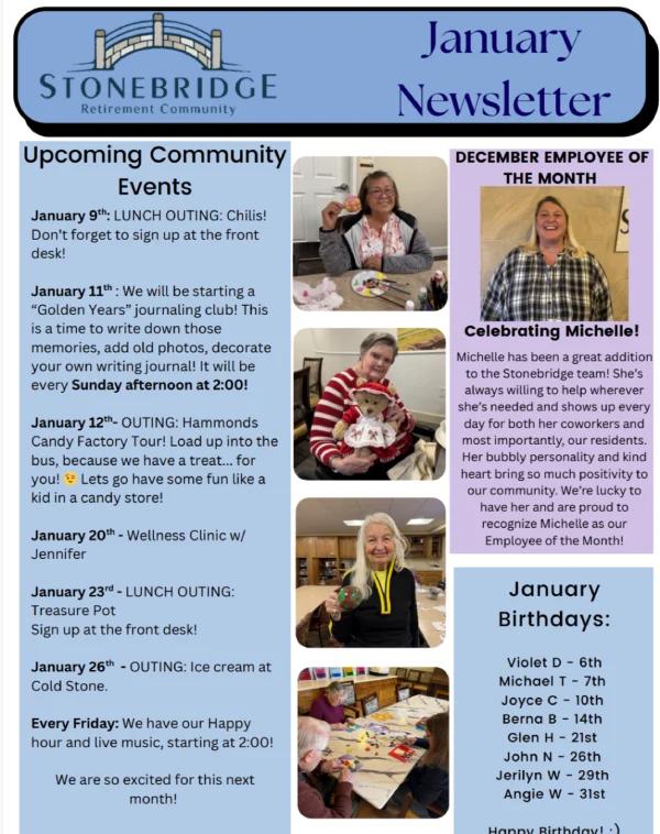 January 2026 Newsletter