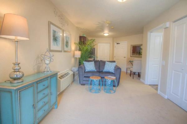 Golden Pond assisted living suite.