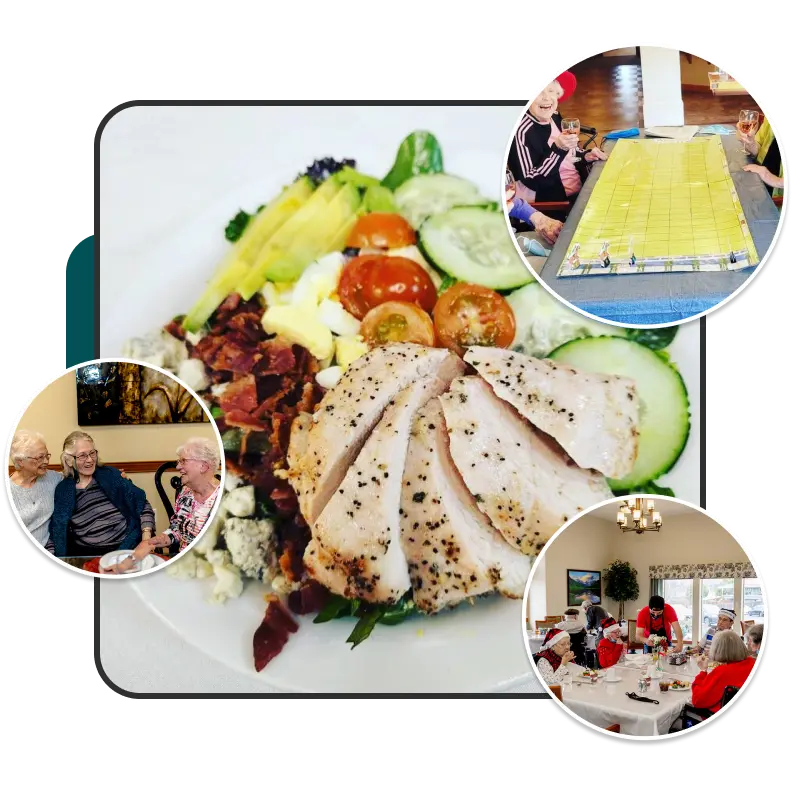 Dining experience at The Gardens on Quail