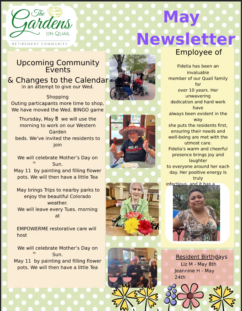 May 25 Newsletter