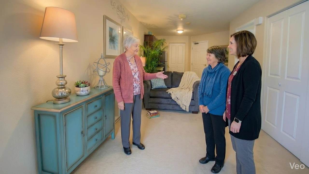 Apartment floor plan at Golden Pond