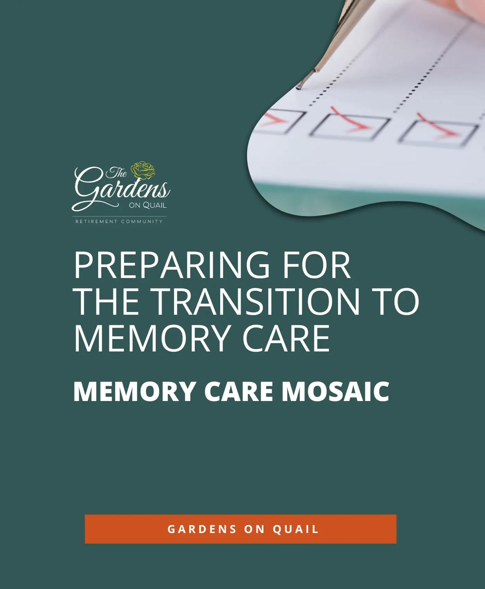 Memory Care Mosaic