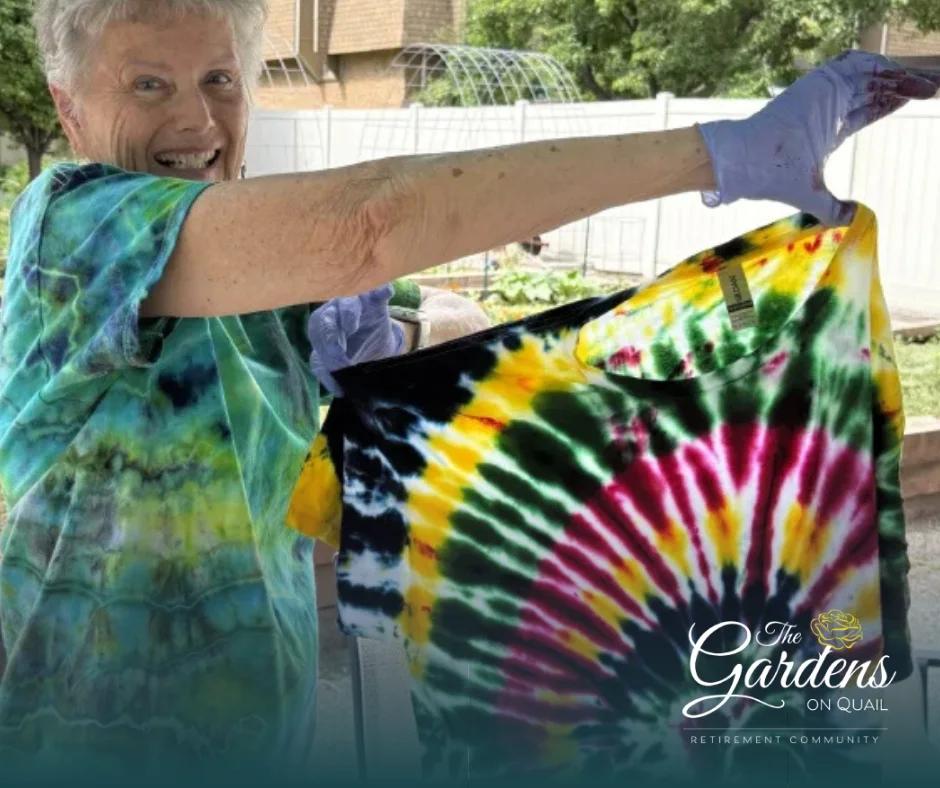 Tie-Dye for a Cure: Craft, Shop & Make Memories at Gardens on Quail—June 21 💜