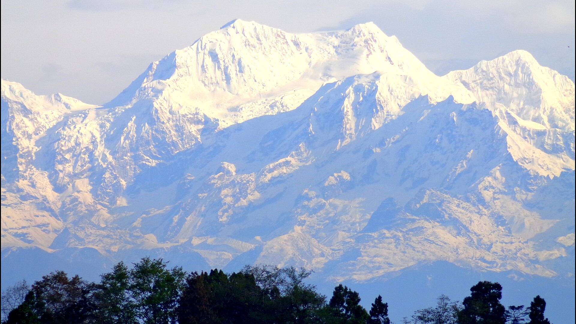 Kanchenjunga range seen from Darjeeling