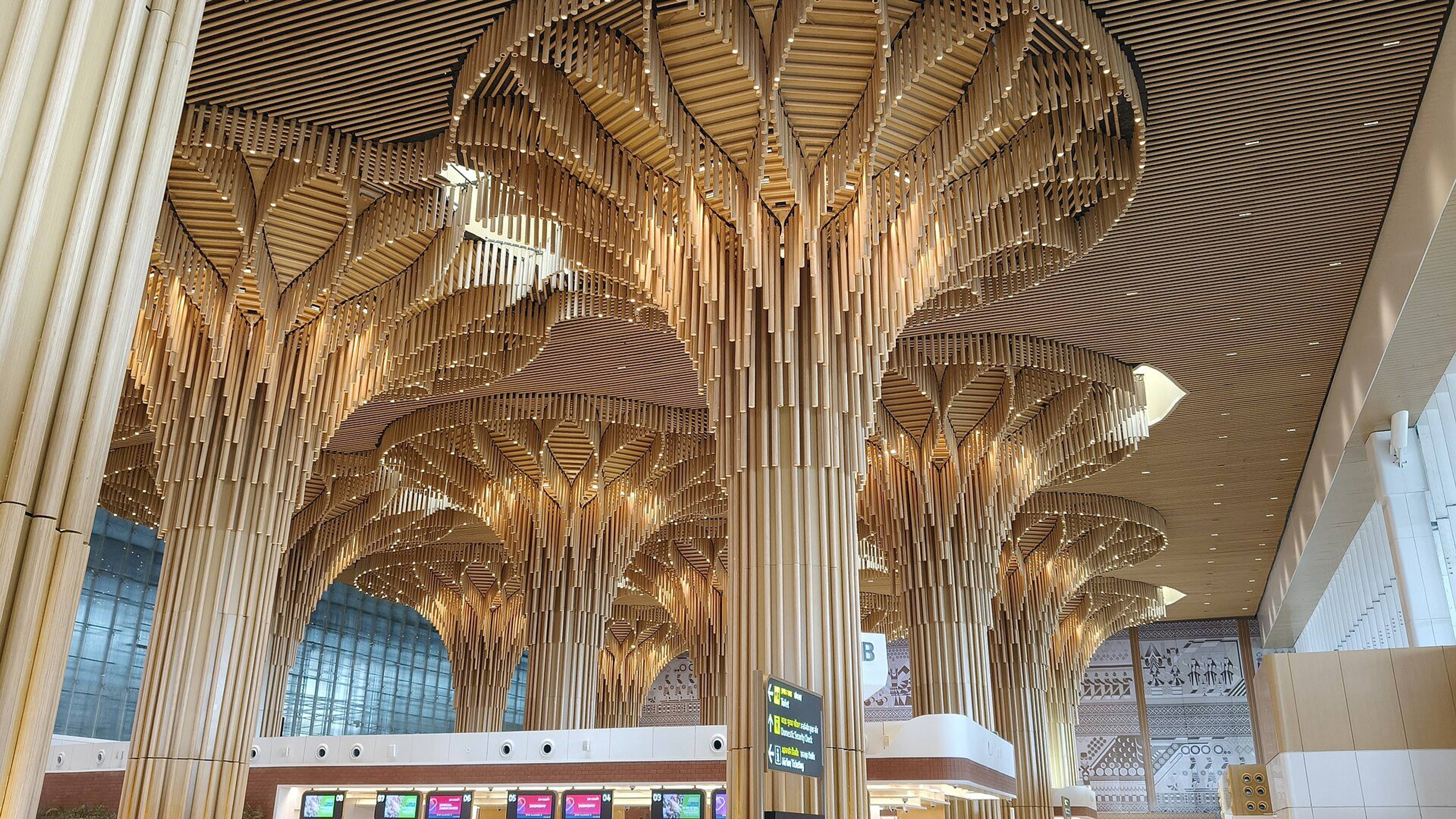 The new terminal at Guwahati airport, the gateway for most Northeast trips. Photo: BhuyanBhaskar / Wikimedia Commons (CC BY 4.0)