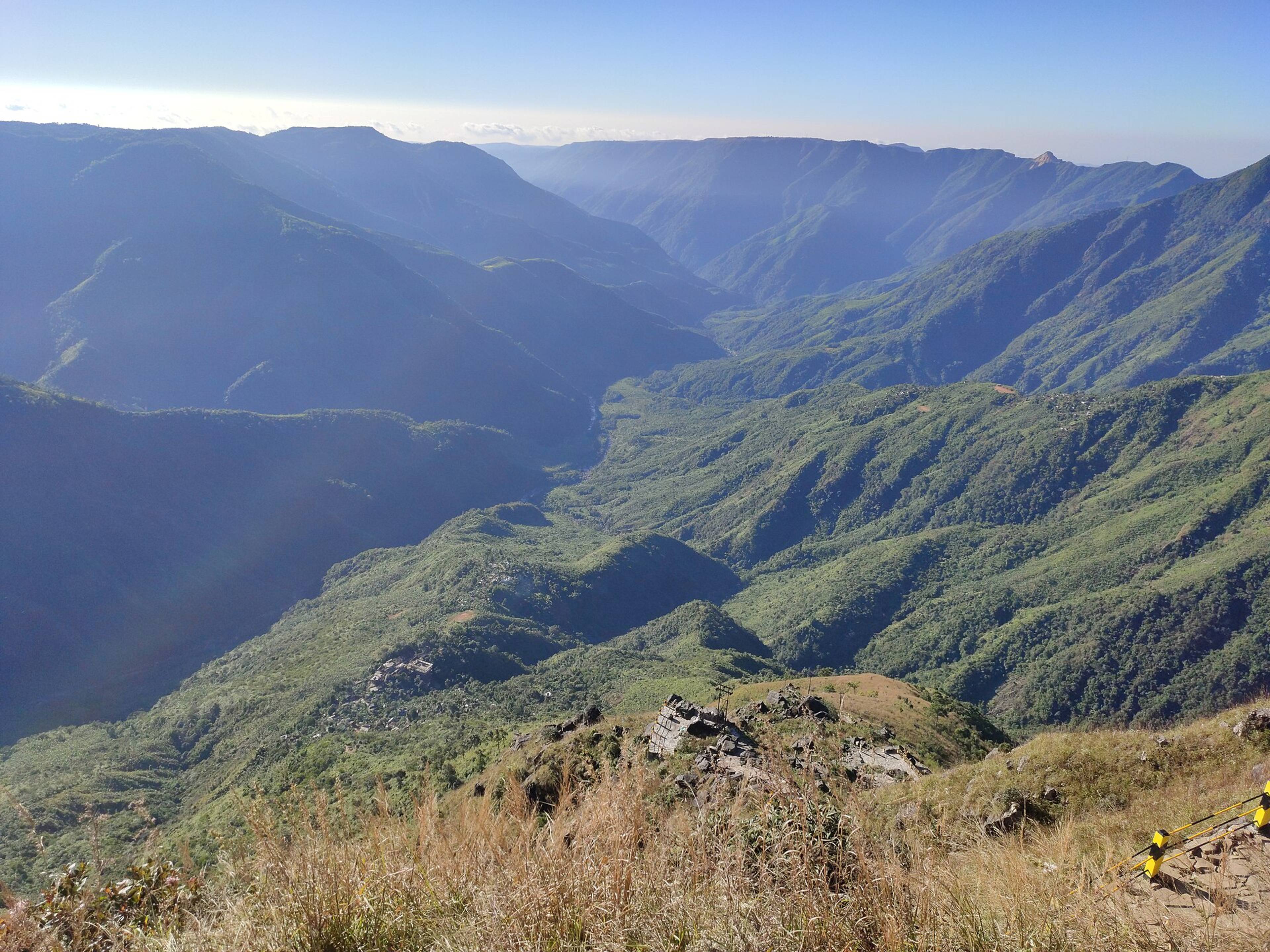 The deep green gorges of Laitlum Canyons, Meghalaya