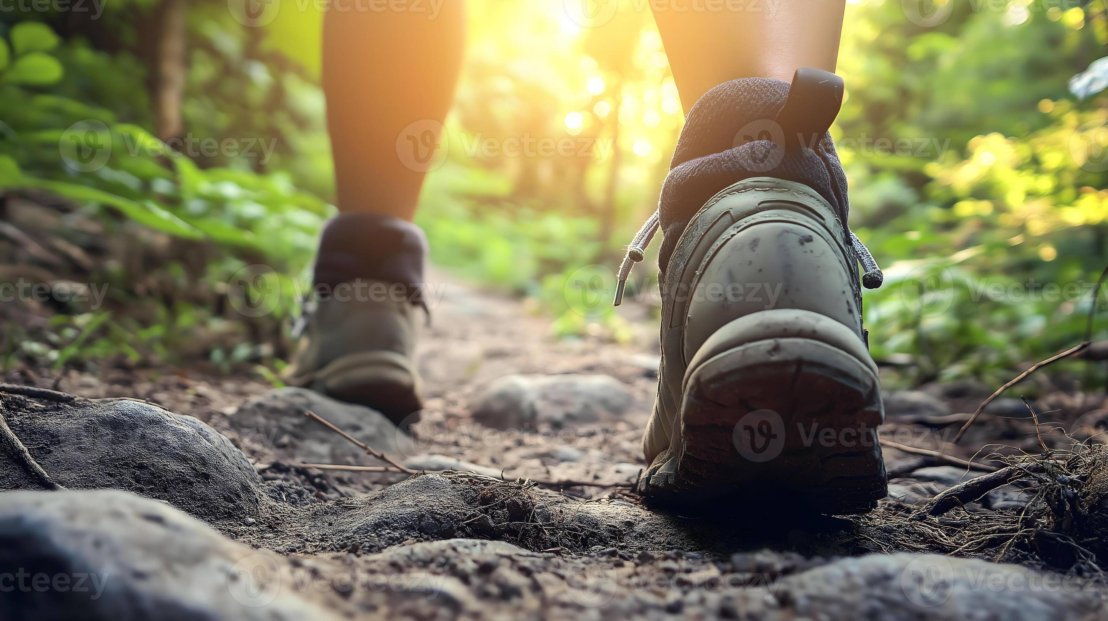 Best trekking shoes for Meghalaya root bridge trails.]