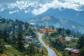 Breathtaking mountain views in Arunachal Pradesh.