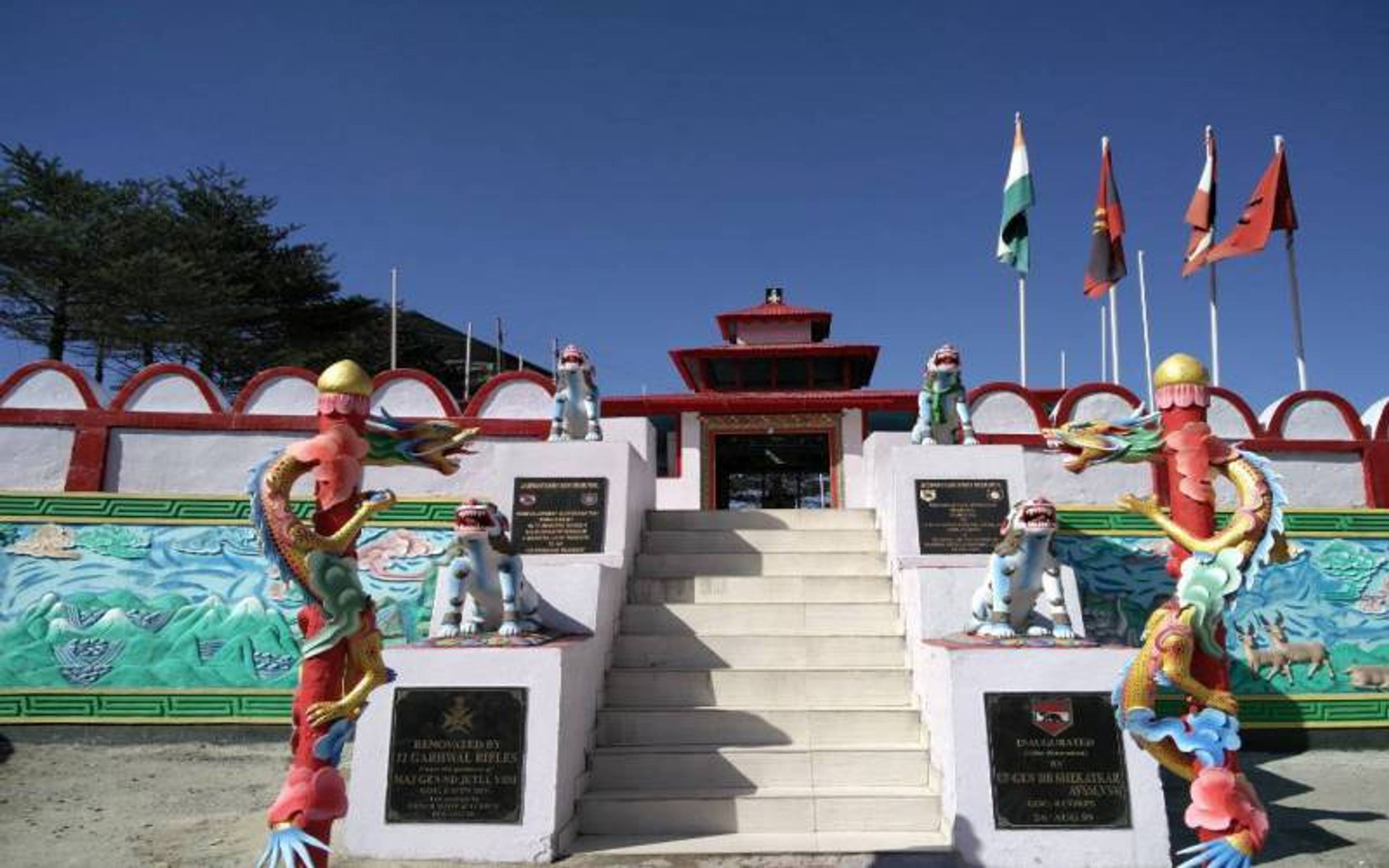 Jaswant Garh War Memorial on the Sela–Tawang road
