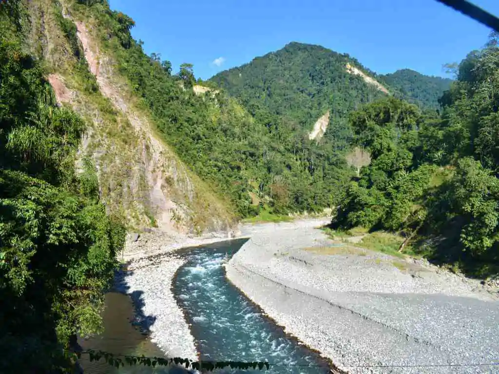 sunrise siang valley pasighat arunachal pradesh scenic view morning landscape