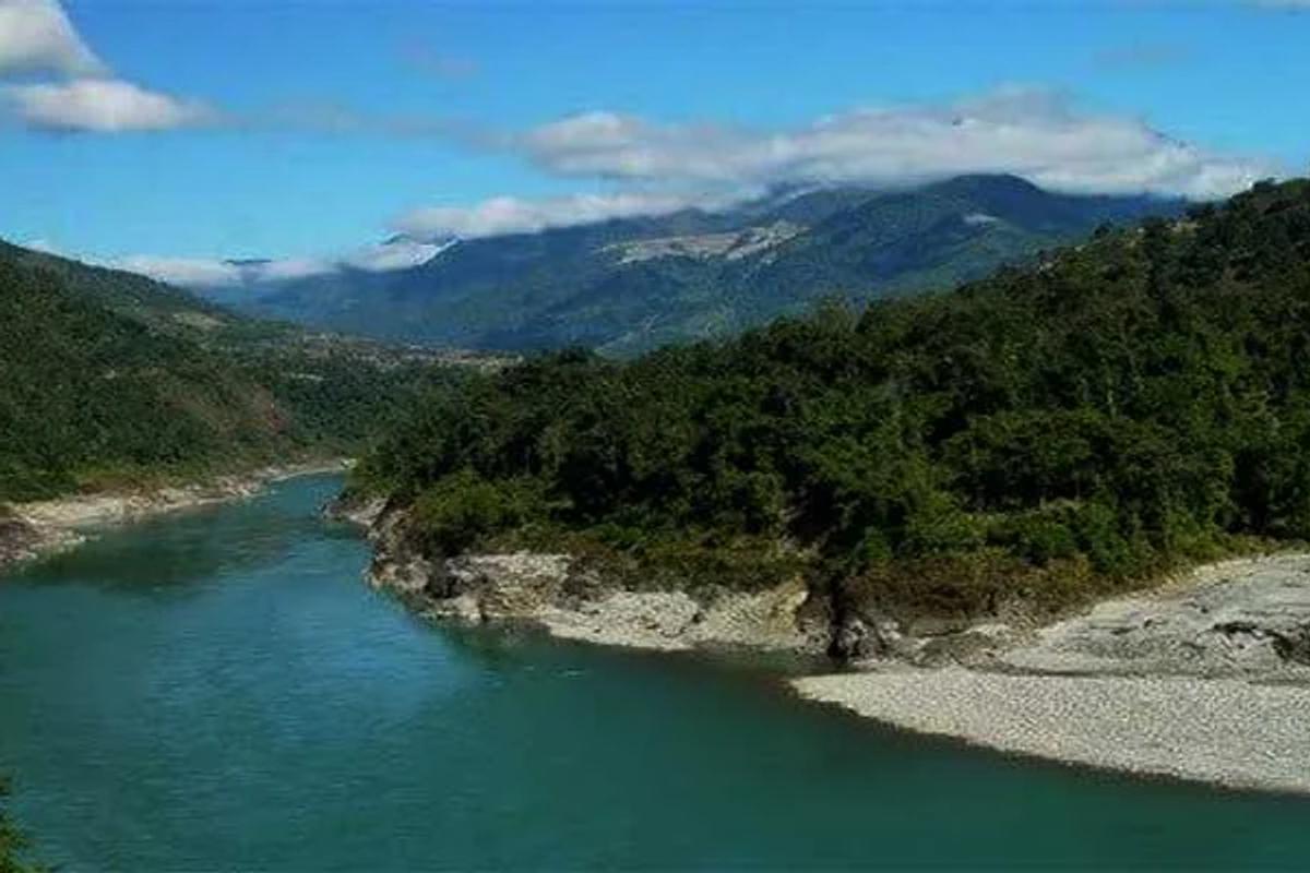 White-water rafting on the Siang River near Pasighat, the premier destination for adventure places to visit in Arunachal Pradesh.