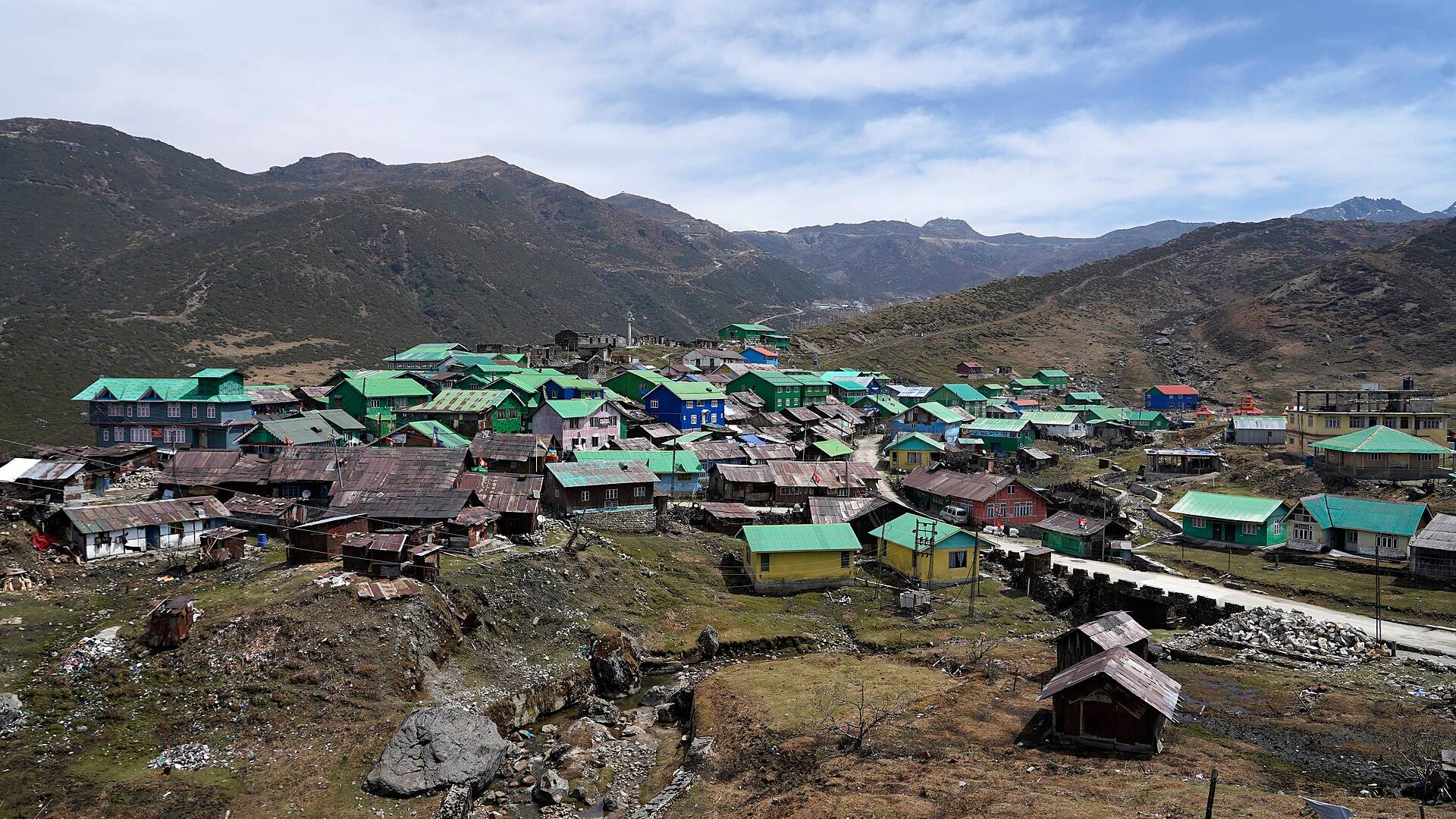 Nathang Valley on the Old Silk Route above Zuluk in East Sikkim