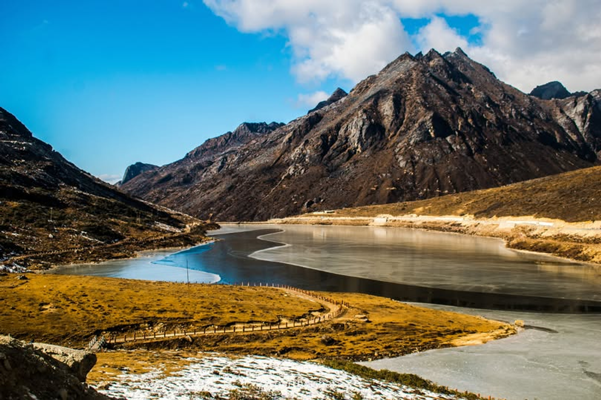 Sela Lake at 13,700 ft, a key stop on the Guwahati to Tawang road trip.