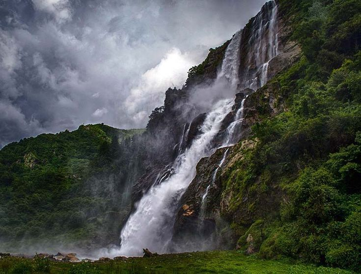 Nuranang Falls also known as Jang Falls, a 100-meter high waterfall in Arunachal Pradesh.