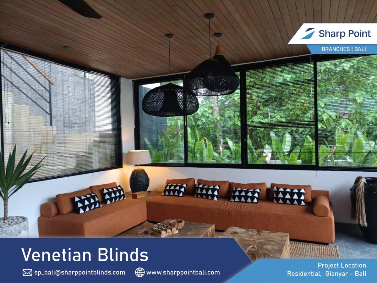 Residential — Gianyar — Venetian Blinds Sp.042 Black Residential, Gianyar 17 11 2025 (8)