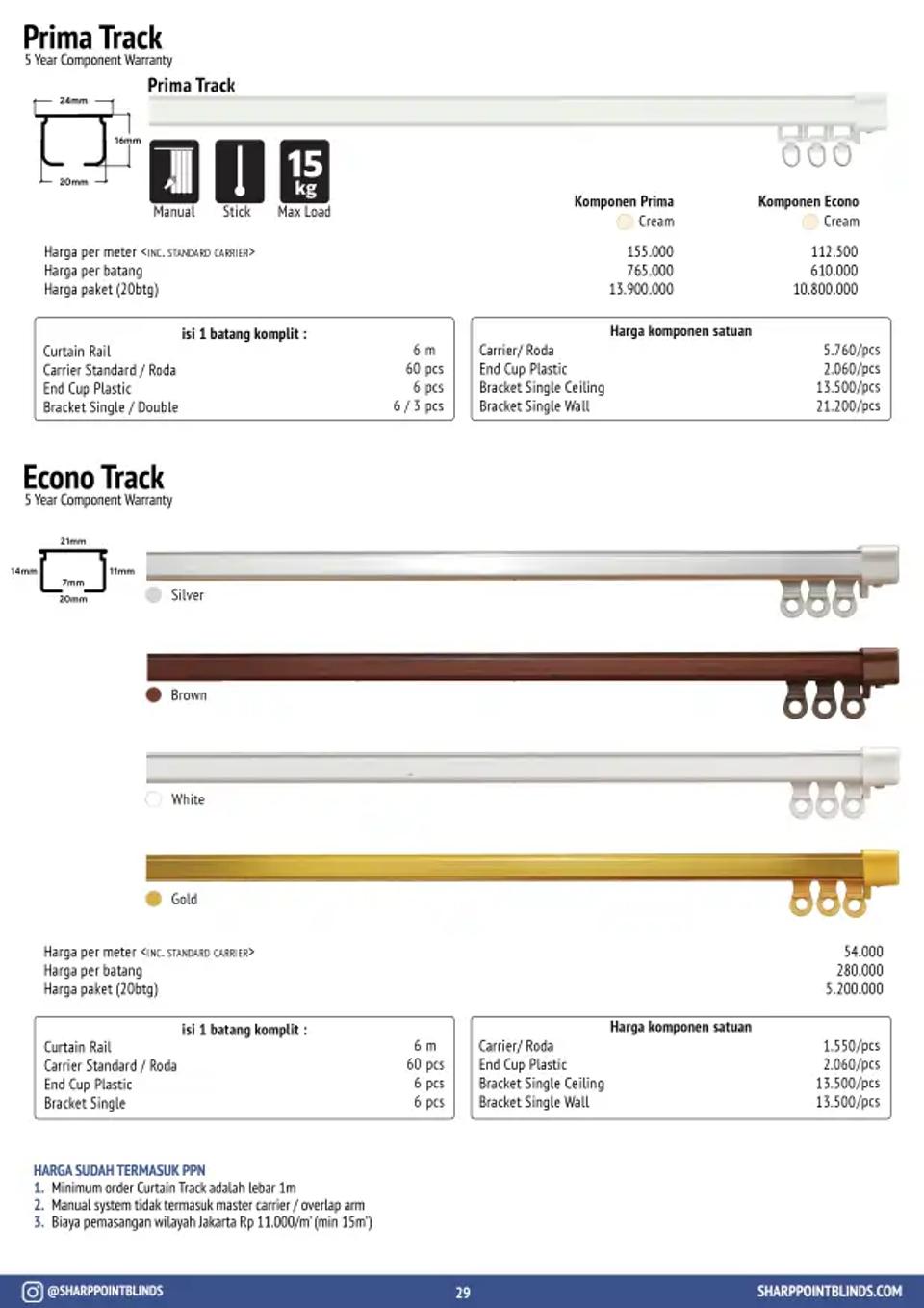 price list 2025 preview 2