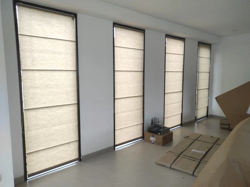 Roman Shade — Tabanan installation — SharpPoint
