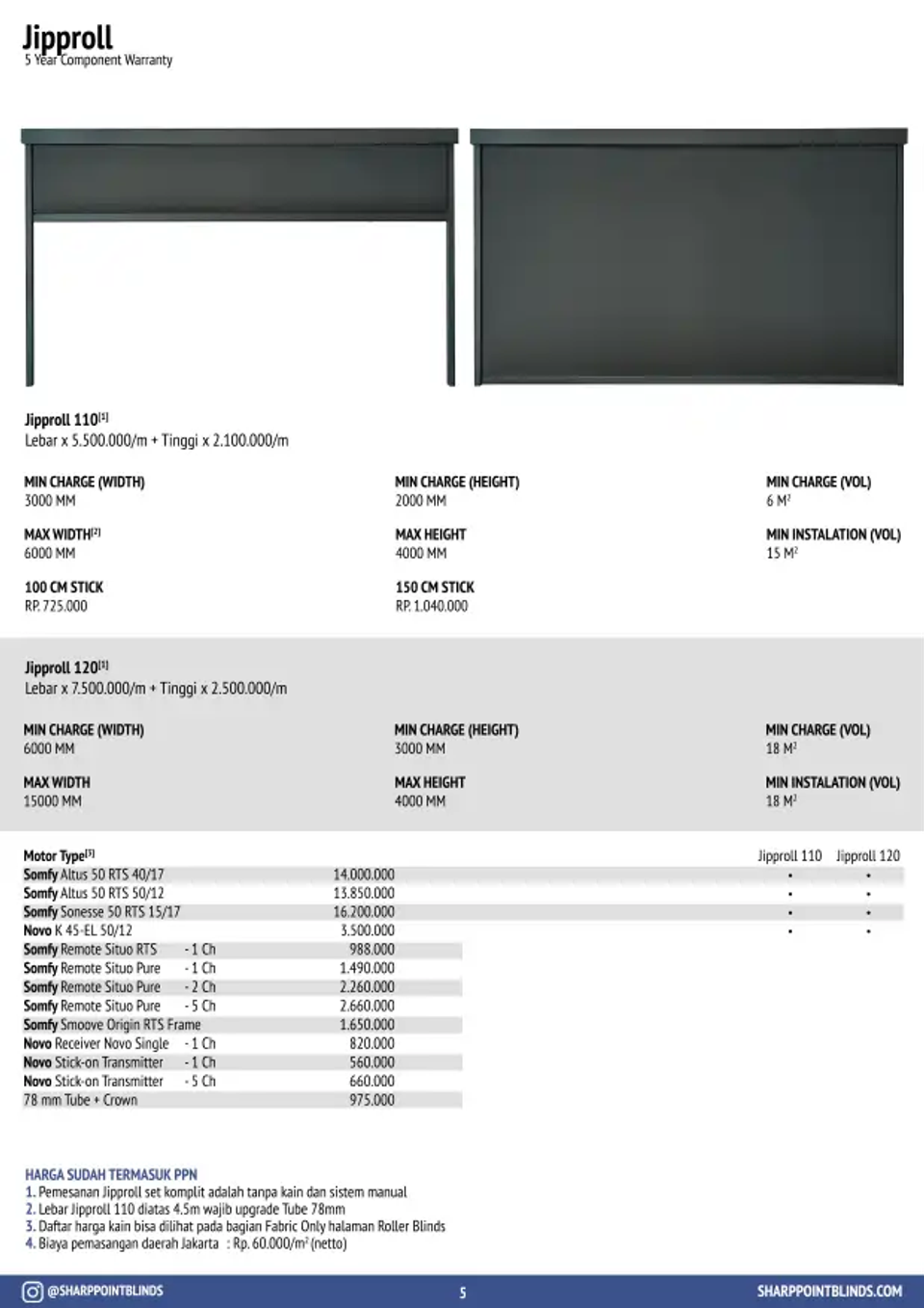 price list 2025 preview 1